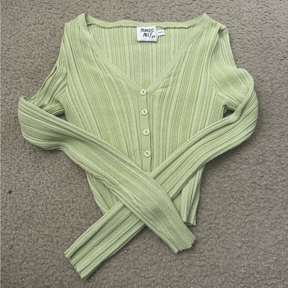 Princess Polly Green Long Sleeve